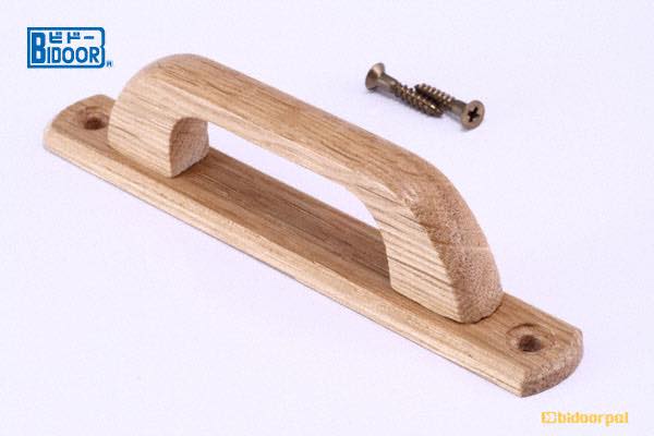 HW-127 面打カーブ取手 ナラ クリアー